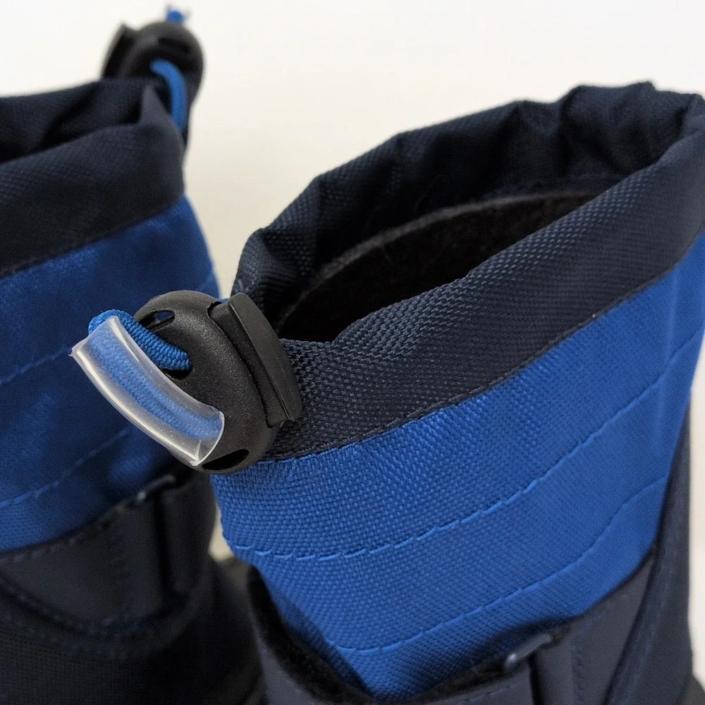 Columbia Powderbug Waterproof Insulated Toddler Snow Boots Blue/Black Size 4